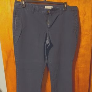 Navy Casual Pants